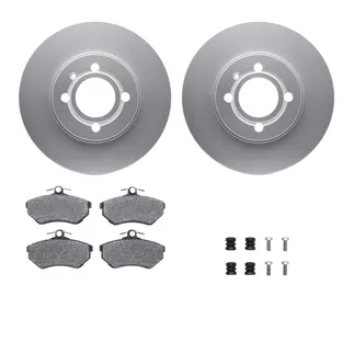 R1 Concepts WDWH1-74028 Brake Rotor- Carbon Coated W/ Ceramic Pads & Hdw